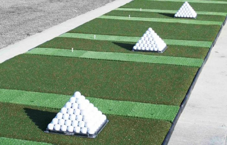 Disney's Magnolia Golf Course Practice Range Features High-Quality FiberBuilt Golf Mats