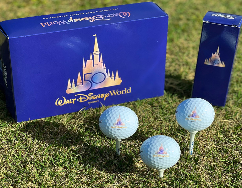 Check Out Our Walt Disney World 50th Anniversary Celebration Limited-Edition Titleist Golf Balls!
