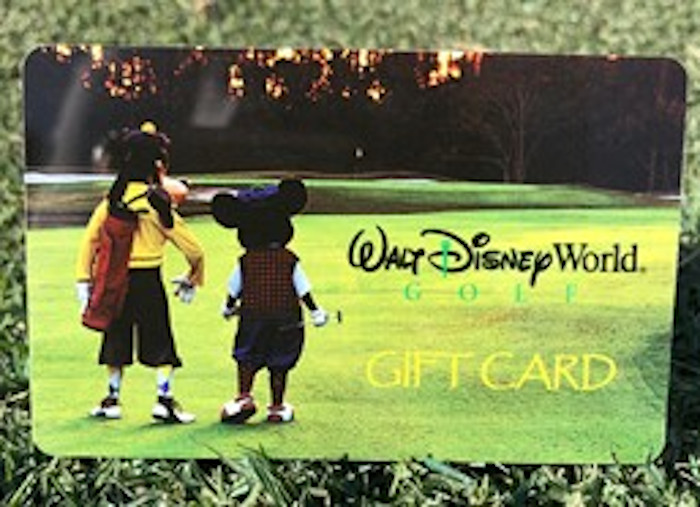Spring 2021 Walt Disney World Golf Gift Cards Offer!